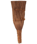 6 Inch Palm Fiber Bamboo Brush With Thick Bristles And Easy Grip Ergonomic Handle For Deep Cleaning At Home Garage And Auto Detailing Scrubbing Nooks And Crannies Eco Friendly Scrub Brush, front view