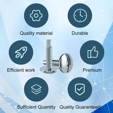 Professional Grade Load Center Cover Replacement Screws For Home Electrical Panel Boxes With Hella Tough Zinc Coated Steel and Dead Simple Snap Fit Breaker Housing Hardware with quality material and efficient design.