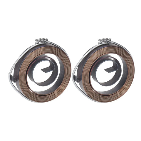 Replacement Drill Press Return Springs Set Of 2 With Chrome Plated Steel Quill Coils for Bench Drills