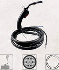 MIG Welding Torch With 2 Meter Cable For MIG Equipment 14AK Compatible Soldering Brazing Plumbing DIY And Home Projects