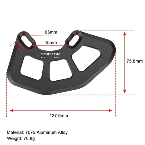 Chain Guide And Bash Guard For Mountain And Road Bikes Direct Mount ISCG05 22 To 40T 7075 T6 Aluminum