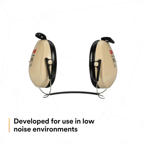 Optime 95 Hearing Protection Earmuffs With Adjustable Earcups And Padded Headband All Day Comfort, Earfit Compatible, Stainless Steel Frame, Unisex, Ideal For Construction, Shooting, And Industrial Work, Noise Reduction 21 dB