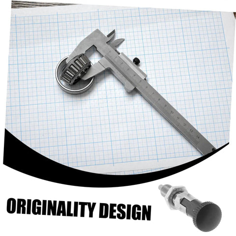 Heavy Duty Stainless Steel Spring Loaded Latch Pin Indexing Plunger Locking Knob With Knurled Handle and Quick Release Pull on measuring tool.