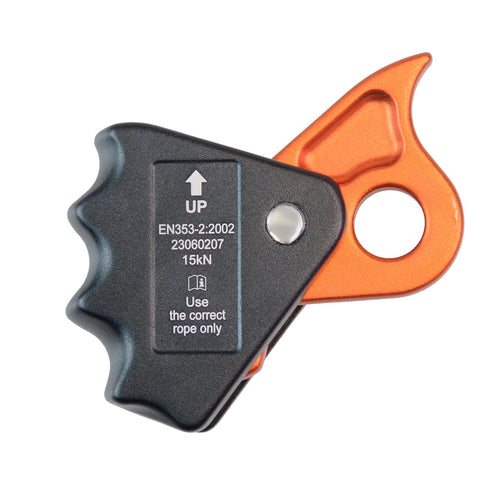 Auto Locking Rope Ascender With 15kN Rope Grab Flip Line Adjuster Fall Protection Belay Device For Rock Climbing And Tree Work Fits 11 To 13 mm Rope Safe Hookup For Arborists And Outdoor Climbers
