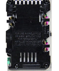 Back view of 600-Watt Single-Pole And 3-Way Universal Rocker Slide Dimmer, White, 3-Pack showing wiring connections.