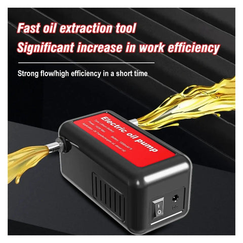 Top Rated 7500mAh Self-Priming Oil Change Pump Compatible With EAFC 140W For Cars And Trucks No Power Cords Needed For Quick Fluid Extraction with oil flowing.