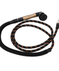 Badass Pneumatic Pencil Die Grinder 23500 RPM Tungsten Alloy Gear Air Tool flexible air hose with black and orange design.