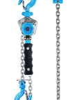 Quarter Ton Lever Chain Hoist Heavy Duty Pro Grade Ratchet Puller With Five Foot Lift And Pull Length For Workshop And Job Site