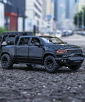 Pickup Truck Diecast Model Car For Kids One Thirty Second Scale With Sound And Light Kid Friendly Alloy Toy Truck Realistic Details
