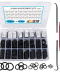 Nitrile O Ring Kit 1200 Pcs 24 Size Assortment For Plumbing Gas Automotive And Faucet Repair Oil And Heat Resistant NBR