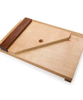 Pro Grade Shooting Board Jig For Hand Planes delivers dead nuts accuracy with solid wooden frame for 90 and 45 degree cuts.