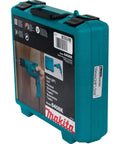 Case for Powerful 4.9 Amp 3/8 Inch Drill With Variable Speed 0-2500 RPM Keyless Chuck Large Trigger Teal Finish Quiet Operation