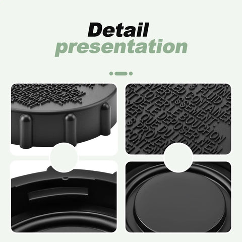 Close-up images of Brake Fluid Reservoir Cap For Ford Expedition 2018 2021 F150 2015 2019 Lincoln Navigator 2018 2021