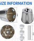 81428 Tub And Shower Knob Replacement Kit For Price Pfister Verve Tub And Shower Handle Chrome Finish size details