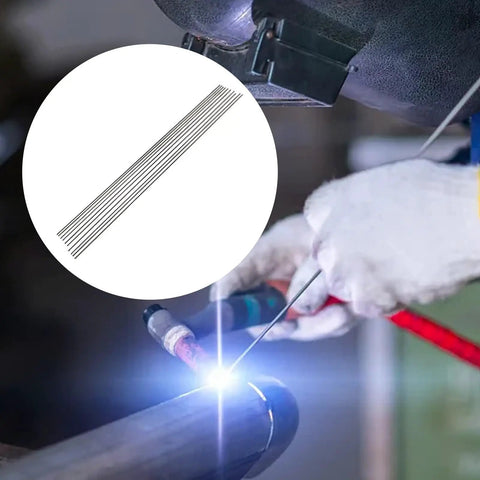 Welding process using 304 Stainless Steel TIG Wire Low Spatter For Clean Welds, Smooth Feed, 10 Pcs For Metal Fabrication And Repairs