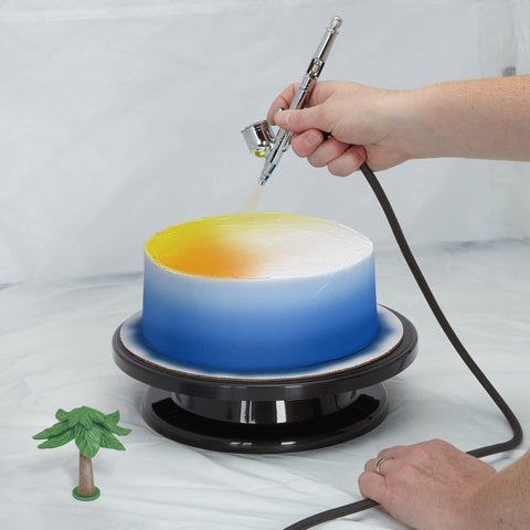 Revolving Paint Spray Turntable With 11 Inch Round Platform For Spray Painting Projects And Crafting Smooth 360 Degree Rotation For Accessing Every Angle On Miniatures Lamps Bird Houses Models And More