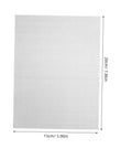 Stainless Steel Bumper Repair Mesh Kit Two Pack For Quick Fixes On Plastic Holes And Cracks, showing 15x20cm sheet dimensions.