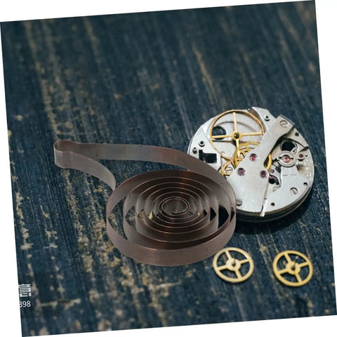 4 Piece Mechanical Clock Main Spring Replacement Kit For Vintage Alarm Clocks DIY Restoration Low Maintenance Clock Parts Set