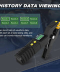 HVAC Digital Thermometer With Real Time Temp Clamp For Heating And Cooling Systems, Pro Grade High Precision Sensor Delivers Real Time Temperature Readouts, Data Waveform Display, Measurement Range -20C To 150C (-4F To 302F), LM55 Compatible, history data viewing