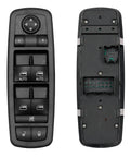 Front and back view of Power Window Switch Replacement For 2012 To 2017 Dodge Grand Caravan And Chrysler Town And Country 3 Pins and 0 Pins.
