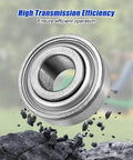 10Pcs Deep Groove Ball Bearing 0.64 Inch Bore Set For Heavy Duty Machinery And Farm Equipment Built To Last Replaces 203KRR2