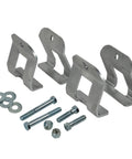 L Beam Mounting Kit For Boat Trailers With One And A Half Inch Square Uprights Includes Brackets Bolts Nuts And Washers