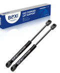 Pair Rear Window Lift Gas Struts For Pontiac Vibe 2003 Through 2008 Wagon Heavy Duty Shock Dampers in packaging.