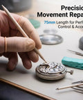 Watch Cleaning Putty With 5 Assist Sticks used for cleaning watches; hand using stick on watch components, cleansing clay visible.