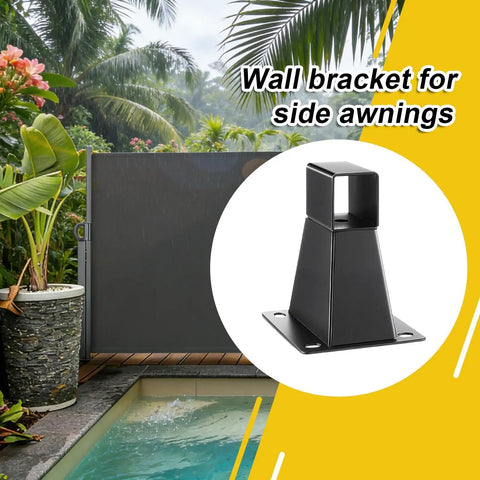 All In One Side Awning Wall Bracket Replacement Kit With Screws And Washers For Easy DIY Mounting On Patio Backyard Porch Outdoor Garden Balcony Or Terrace