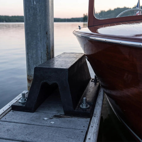 Arch Specification Rubber Dock For Vessel Impact Protection Black Rubber Dock Guard Marine Dock Bumper on marina pier