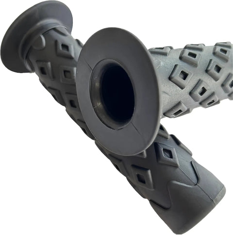 Non Slip Seven Eighths Inch Bike Handlebar Grips Soft TPR Rubber Upgrade End Grips for Mountain Bikes, tricycles, and wheelchairs