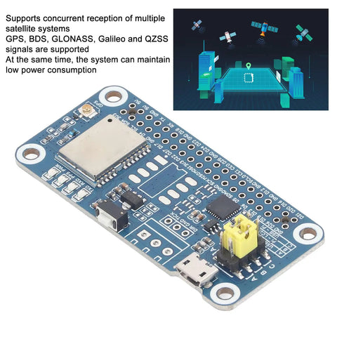 Dual Band GPS Module With L1 L5 Positioning Technology GNSS Expansion Board And RTK Function For Ultra Precise City Navigation