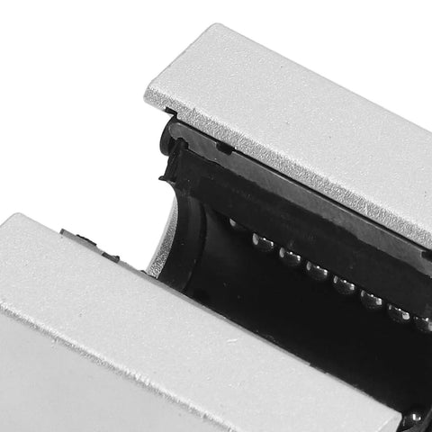 Close-up view of Top Notch Aluminum Slide Blocks for Smooth Motion, Precision SBR16UU Linear Rail Sliders with durable build.