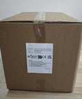 Cardboard box with label containing Heavy Duty Cargo Net For Trucks And Pallets Flat Nylon Webbing Sling Hoist Net details