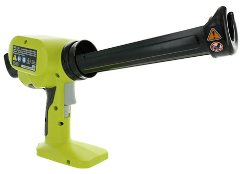 18V Pistol Grip Caulk Gun With Variable Discharge Rate, Beefy 500 Lbs Push Force For High Viscosity Sealants, Tool Only