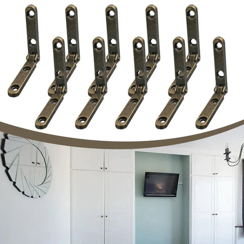 Vintage Style Zinc Alloy Furniture Hinge For Cabinet Doors And Other Furniture Parts Durable Easy Install No Fuss Retro Inspired Design