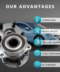 Rear Wheel Bearing Hub Assembly 512518 For Subaru Crosstrek Impreza Forester XV Crosstrek 2012-2021 with car background