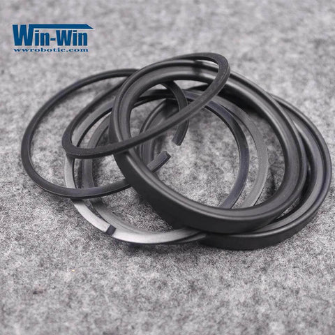 Water jet T-seal set A-00251-18, black rubber O-rings for waterjet piston assembly (Win-Win)