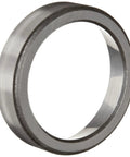 Single Cup Tapered Roller Bearing 2.047 In OD By 0.500 In Wide Steel Standard Tolerance Straight Outside Diameter Handles Radial And Axial Loads Outer Ring Only Inner Cone Sold Separately Wide Temp Range close-up