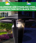 Low Voltage Outdoor Path Lights 8 Pack For Walkways And Gardens Modern Skyline Stake Lights showing aluminum and stainless steel