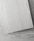 Peel And Stick Vinyl Wood Plank Flooring In Grey Ash 12 Pack Covers 18 Sq Ft Rigid Core Waterproof Self Adhesive Flooring close-up