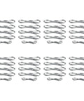 Deck Linkage Clip Kit Replacement Parts With Bow Tie Lock Cotter Pins, includes four seven sixteenths inch pins and one five sixteenths inch pin