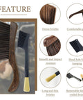 No Sweat Coffee Grinder Brush Set With Removable Heads And Heavy Duty Wood Handles Built To Knock Out Espresso Residue Fast Dead Simple Counter Sweeping showing dense bristles and comfortable grip.