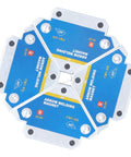 Heavy Duty Welding Magnetic Holder 4Pcs Set With 28lbs Strong Suction for stable metal working, showing four magnets with angles.