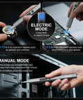 Electric Screwdriver Kit With 144-In-1 Precision Bits And 120 Magnetic Bits focusing on electronic mode for PC and gadgets