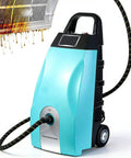 Heavy Duty Portable Steam Cleaner With 2.5m Long Hose And 3.5L Tank, shows unit with hose for deep cleaning appliances.