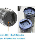 Two Pack LED Camping Lanterns Battery Powered Hanging Lanterns For Emergency Storm Power Outage Survival Kit base view