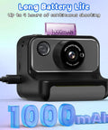 Instant Print Kids Camera For Fun Photos And Videos 10X Digital Zoom 2.4 Inch LCD Screen Flashlight Time Lapse Burst Mode DIY 21 Cute Frames 8 Mirror Effects 6 Filters, 1000mAh battery
