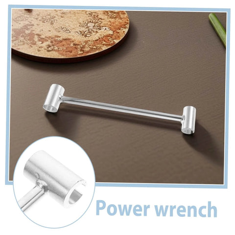Adjustable Hinge Wrench Dual Spanner Tool on Table for Easy Hinge Adjustments Heavy Duty Design for Doors and Gate Hinges