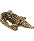 Dope Brass Alligator Shaped Cabinet Knob And Drawer Handle For Kitchen Cabinets Dressers Wardrobes And Nightstands With Durable Finish Not Easy To Fade Modern Home Decor Replacement Hardware